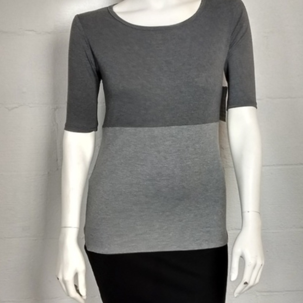 NWOT LulaRoe Julia, Color block midi dress
